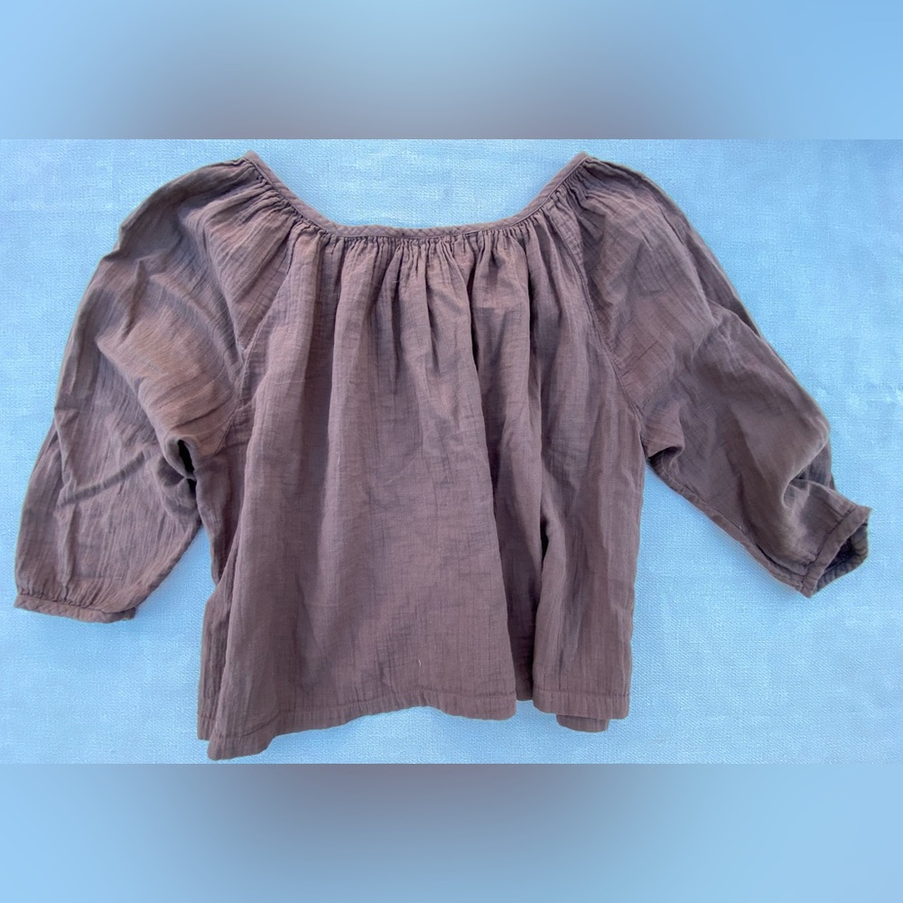 Atelier Delphine Women's Afton Crinkled
Cotton Blouse M